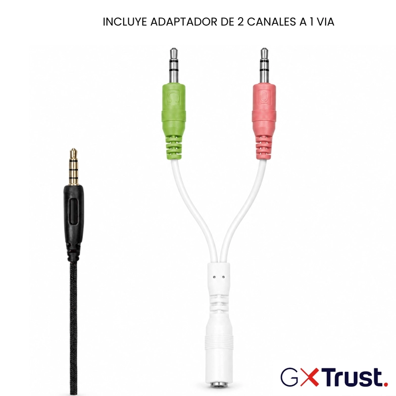 AUDÍFONOS TRUST GXT 310 RADIUS MULTIPLATAFORMA 21187 - 7