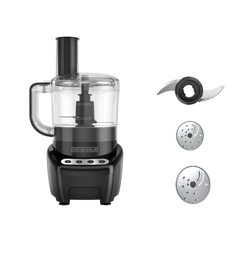 PROCESADOR BLACK & DECKER 450W 1.2L ALIMENTOS BLACK + DECKER FP4200B-CL POWER PRO - 4