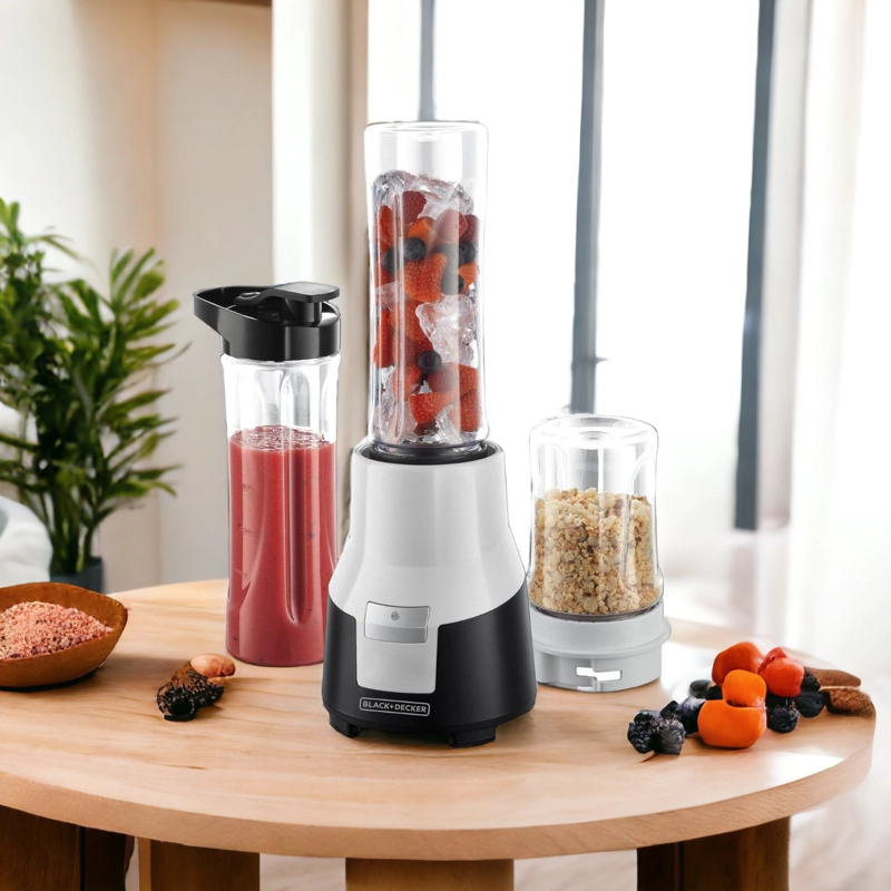 LICUADORA PERSONAL FUSION BLADE BLACK + DECKER PB22340-CL - 3