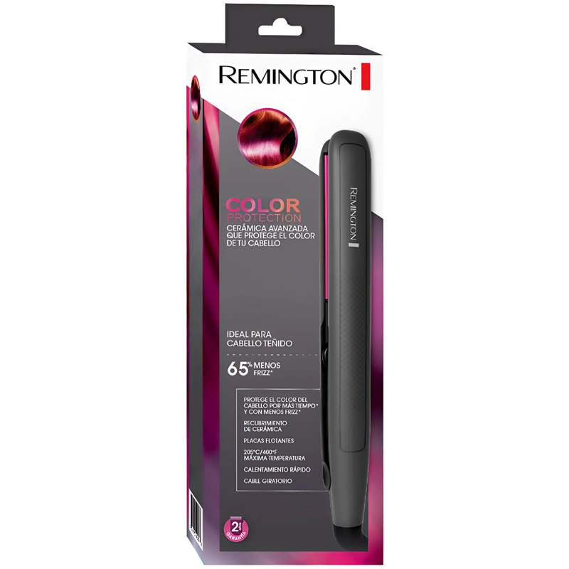 ALISADOR DE CABELLO REMINGTON COLOR PROTECT S6300 ANTI FRIZZ - 2