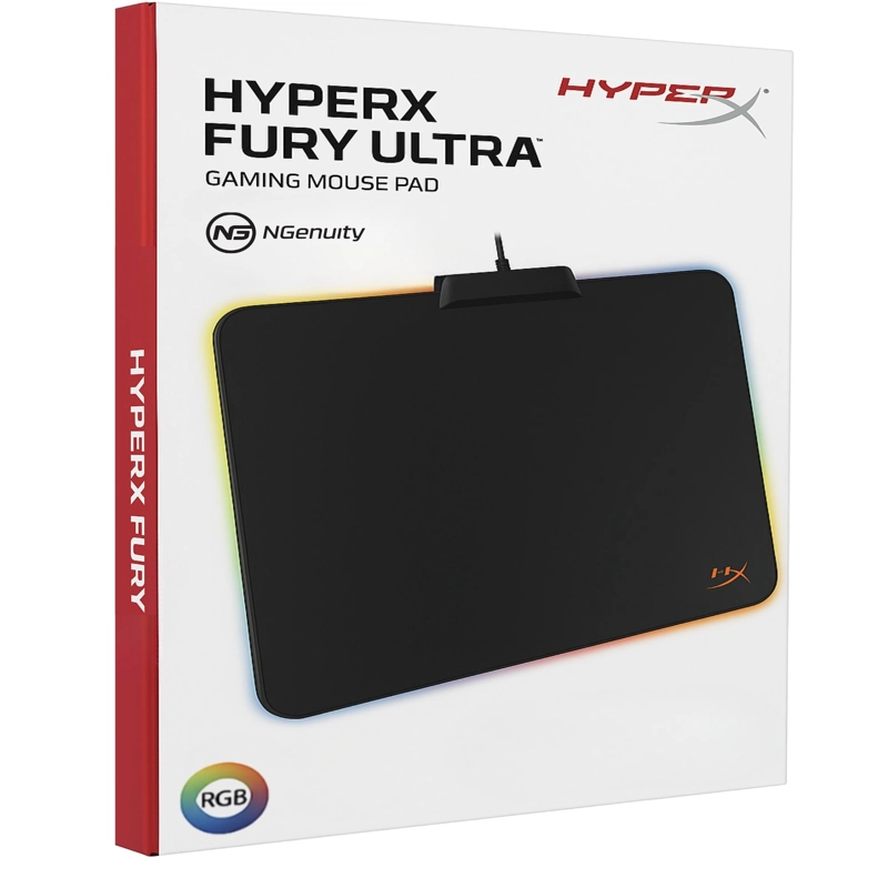 MOUSE PAD HYPERX GAMER FURY ULTRA RGB 360X300X5MM HX-MPFU-M - 1
