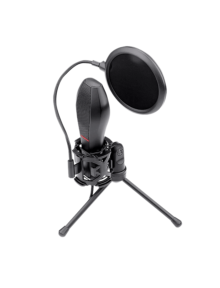 MICROFONO GAMER REDRAGON M200 QUASAR USB CONDENSADOR ESTUDIO - 5