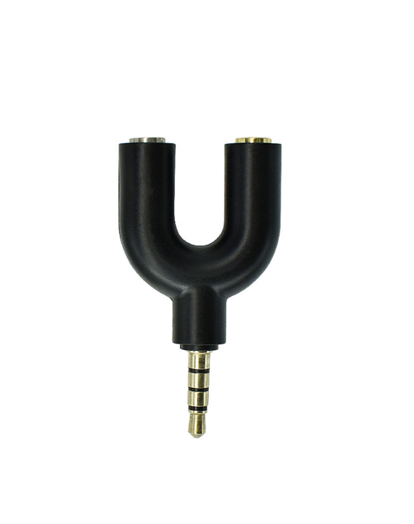 ADAPTADOR JACK 3.5MM CON 2 SALIDAS ESTE REO DE 3.5MM DBG186 - 3