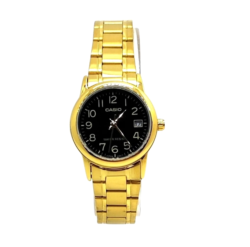 RELOJ CASIO MUJER CUARZO LTPV002G1BUDF GOLD - 3
