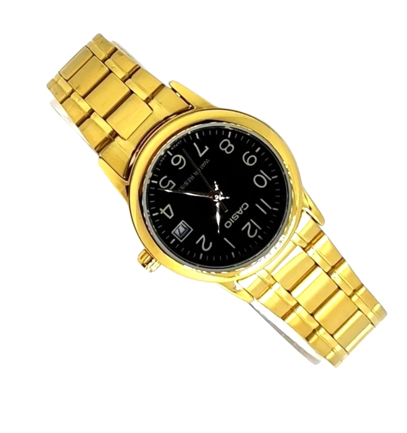 RELOJ CASIO MUJER CUARZO LTPV002G1BUDF GOLD - 4