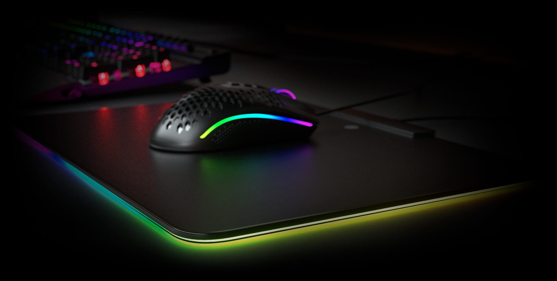 MOUSE PAD REDRAGON FULL RGB ALTO CONTRASTE EPEIUS P009 - 6
