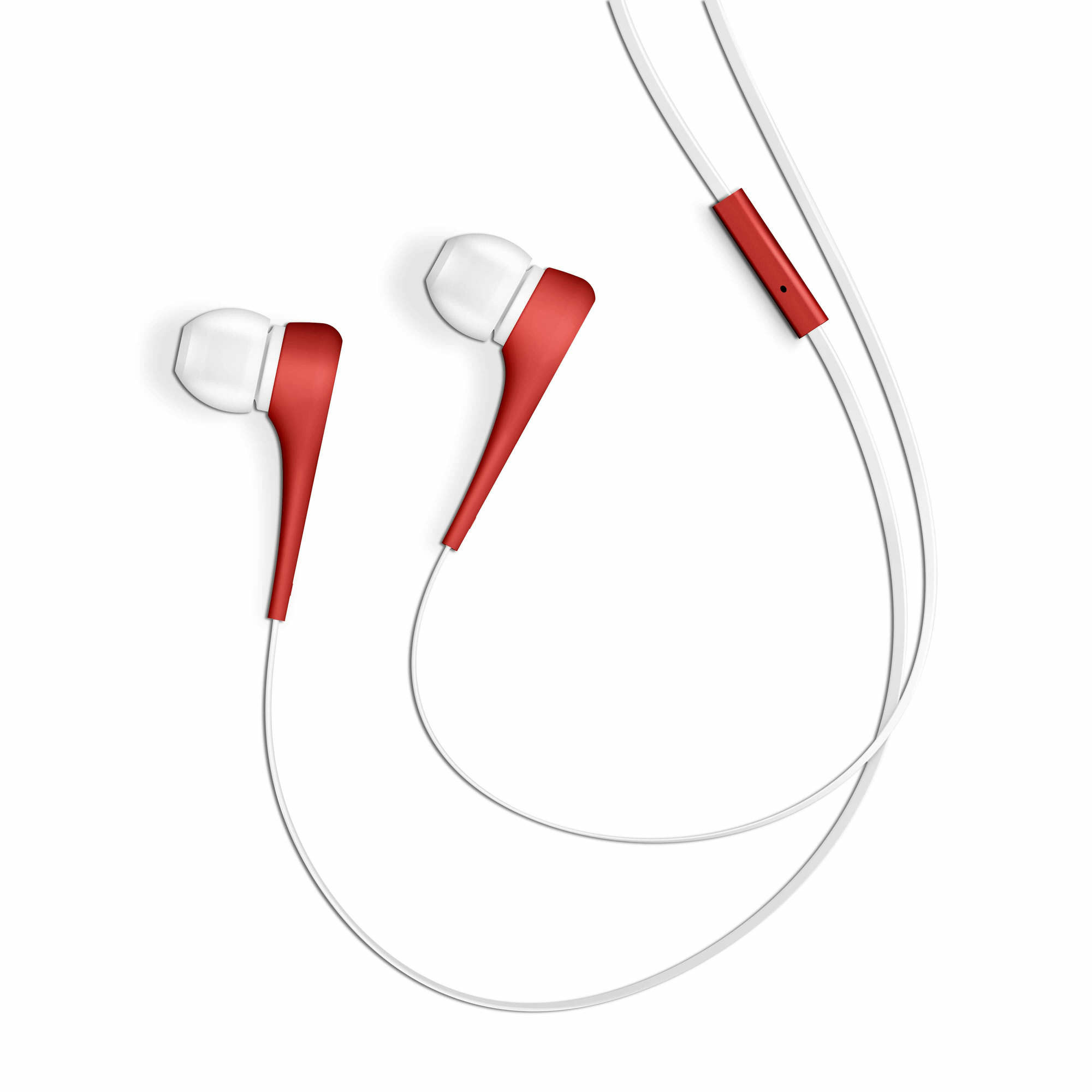 AUDÍFONOS ENERGY SISTEM 446001 EARPHONES STYLE 1+ ROJO MICRÓFONO - 5