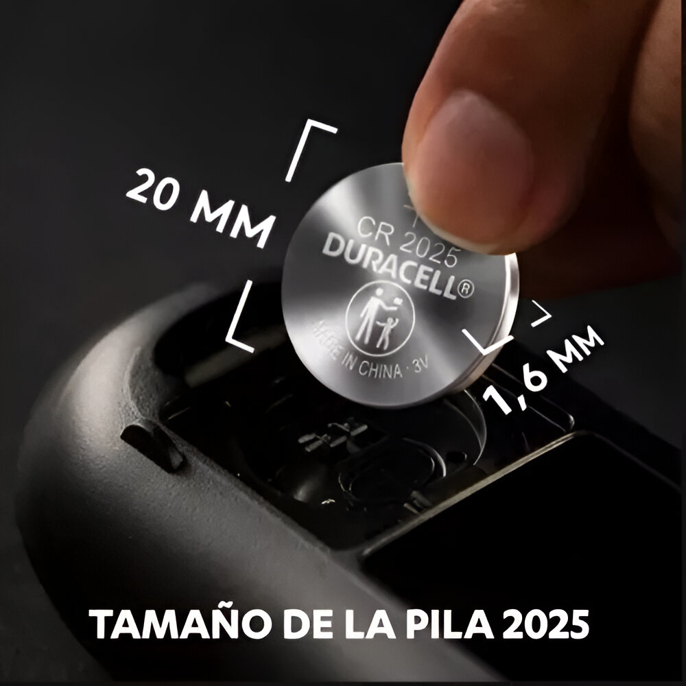 PILA DURACELL ESPECIAL 2025 LITHIUM BATTERY 3V - 3