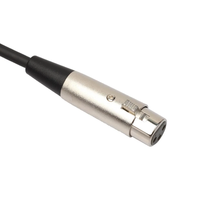 MICROFONO MULTIMEDIA XLR A JACK 6.3MM CABLE 4.5 METROS DM24K - 8