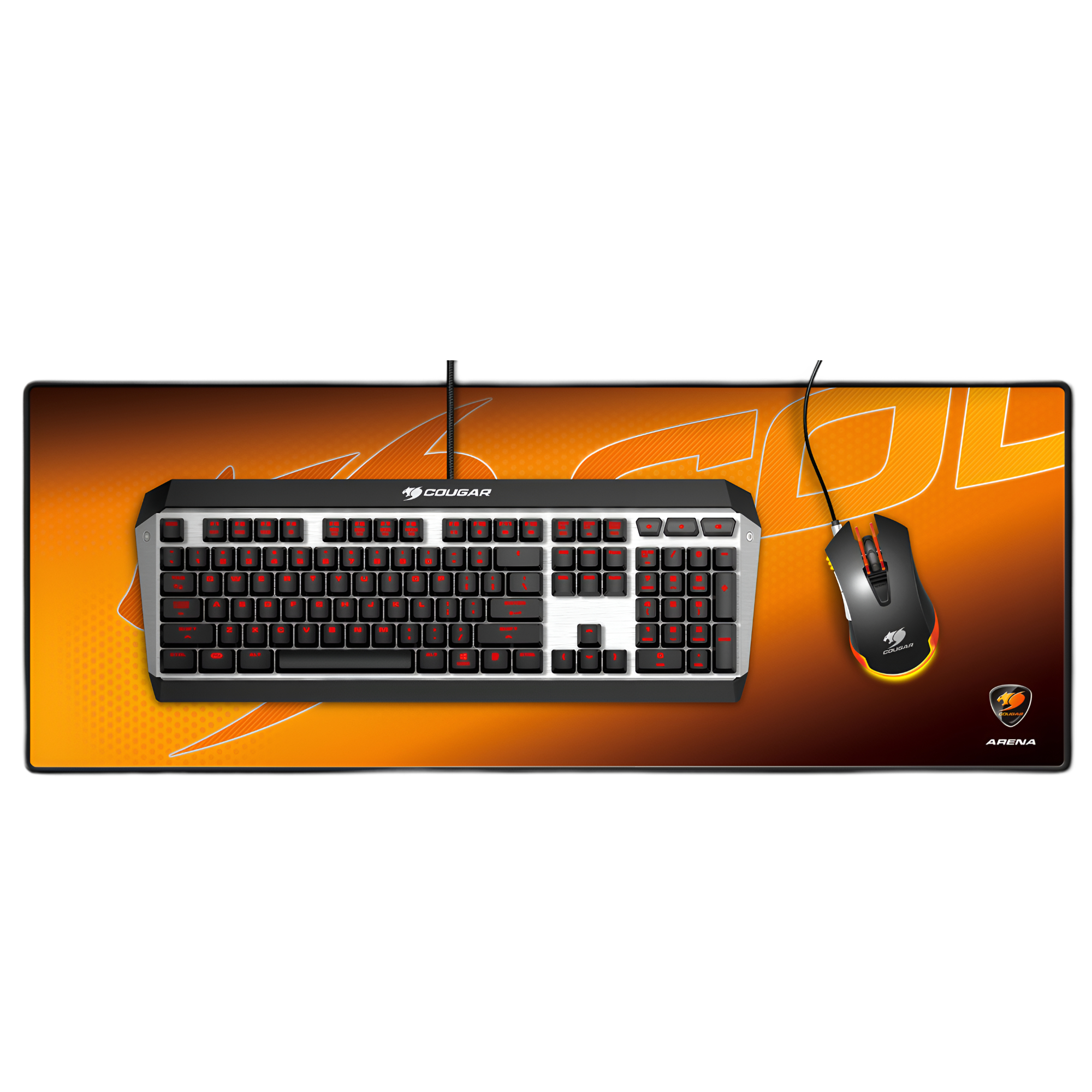 MOUSE PAD COUGAR ARENA X ORANGE GAMING EXTENDED EDITION - 7