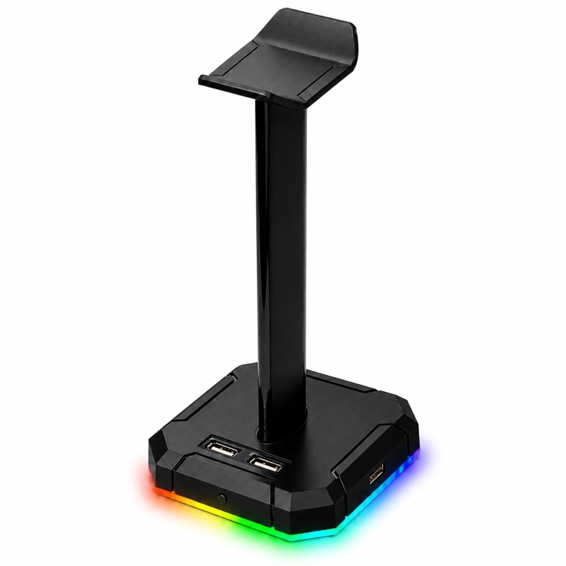 SOPORTE REDRAGON AUDÍFONOS SCEPTER CON HUB USB FULL RGB - 4