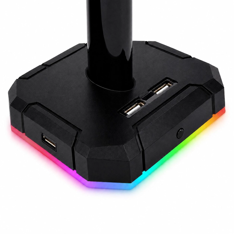 SOPORTE REDRAGON AUDÍFONOS SCEPTER CON HUB USB FULL RGB - 5