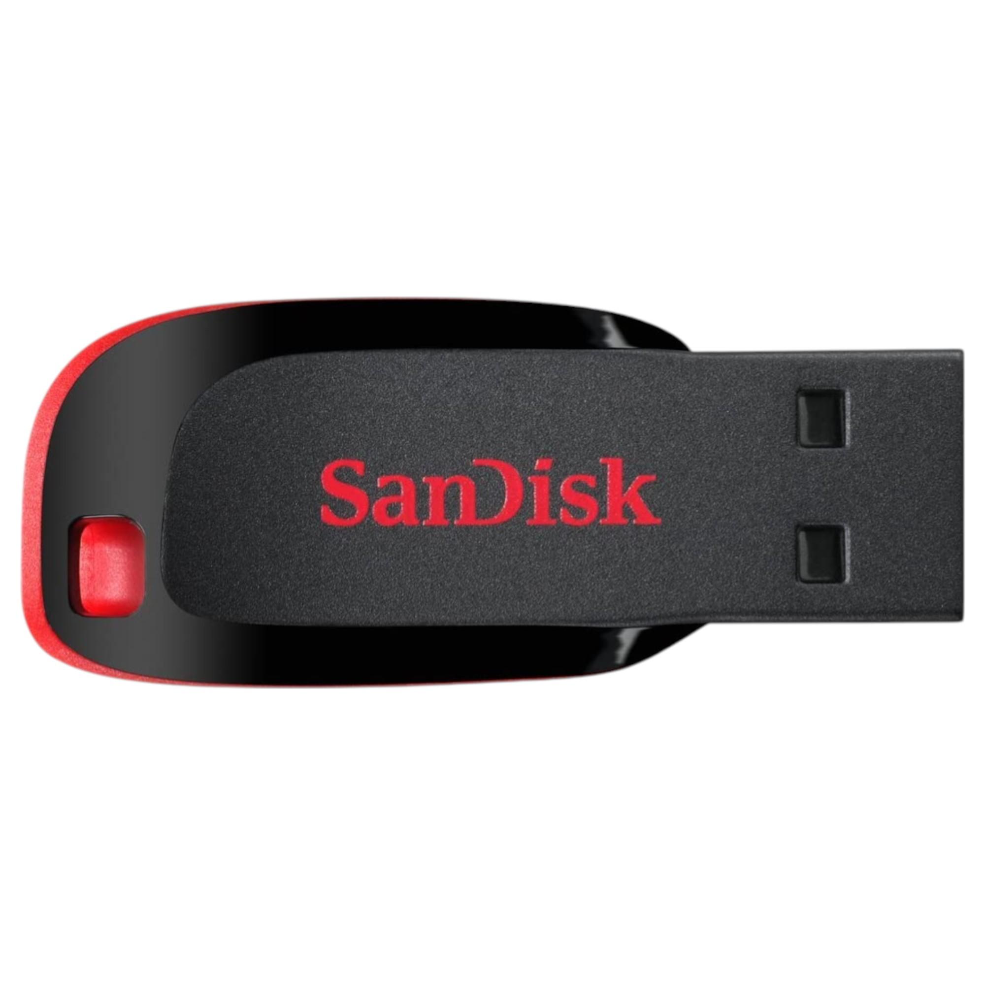 PENDRIVE SANDISK 128 GB CRUZER BLADE USB 2.0 FLASH DRIVE Z50 - 3