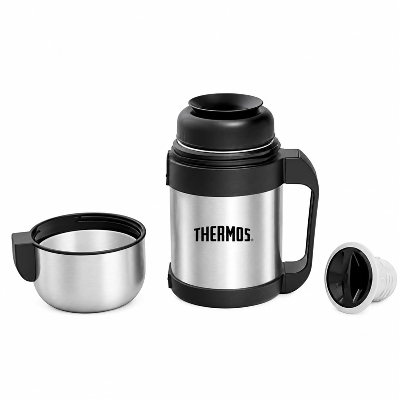TERMO THERMOS PARA COMIDA 1000CC INOX MULTI PROPOSITO 186297 - 5