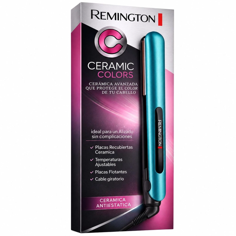 ALISADOR DE CABELLO REMINGTON S1520 CERAMIC COLORS - 5