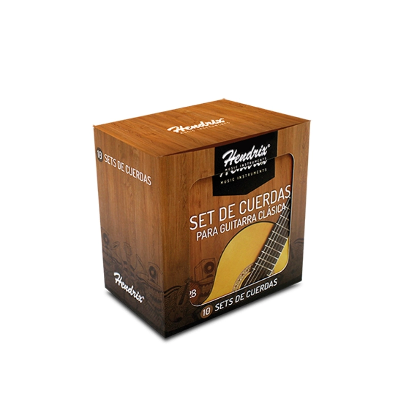 CUERDA DE GUITARRA CLASICA HENDRIX NYLON CRISTAL 0.28 HX0037 - 6