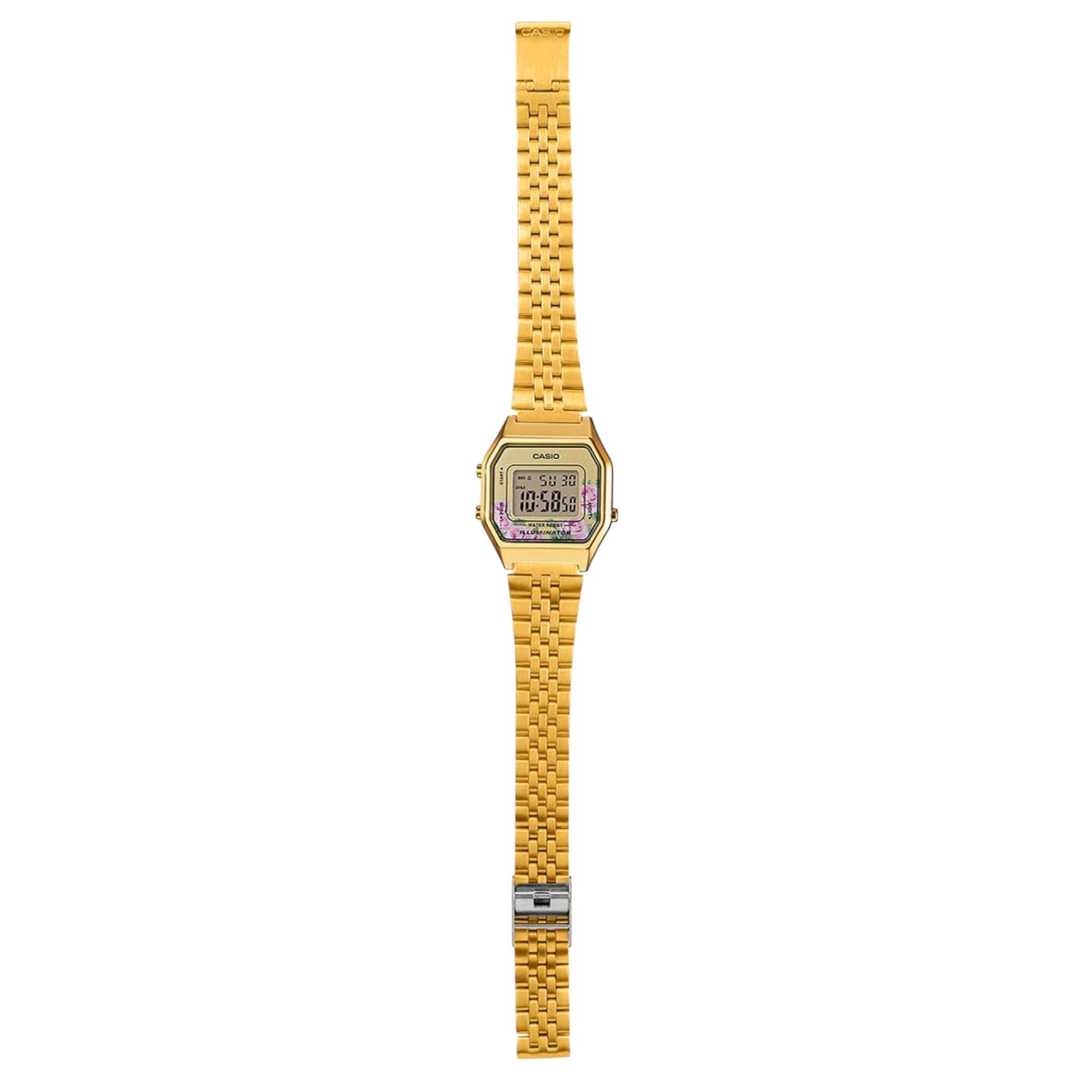 RELOJ CASIO MUJER DIGITAL LA680WGA4CDF GOLD VINTAGE - 9