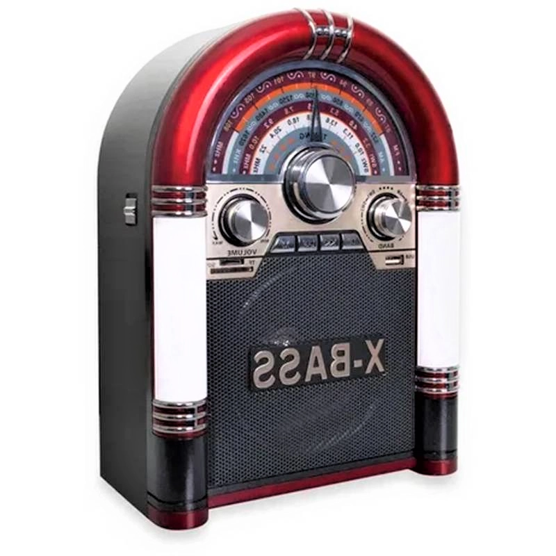 PARLANTE BLUETOOTH AUDIO PRO AP2053 RETRO ROCKOLA XL RECARGABLE ILUMINADA - 4