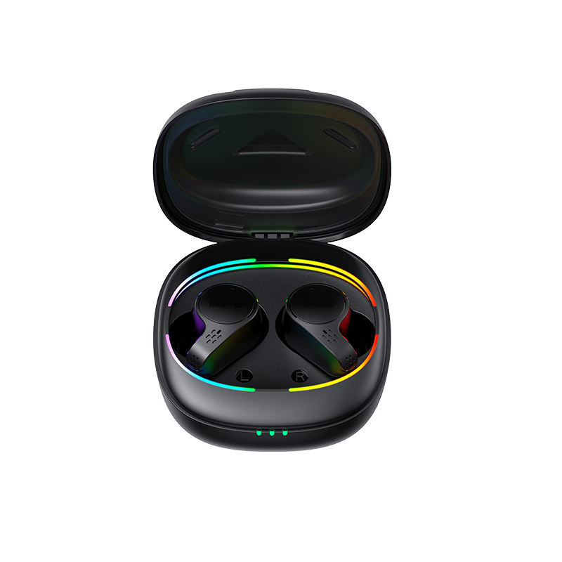AUDÍFONOS GTC TRUE WIRELESS HSG-185 EARBUDS WATERPROOF RGB BLUETOOTH - 4