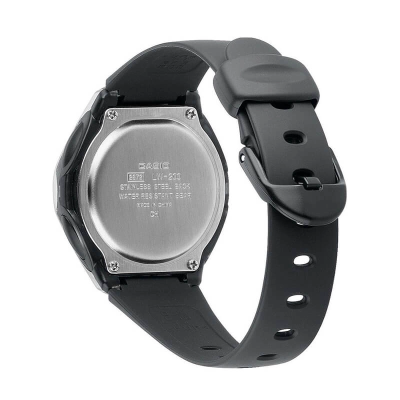 RELOJ CASIO MUJER DIGITAL LW2001AVDF BLACK CLASSIC DIGITAL - 4