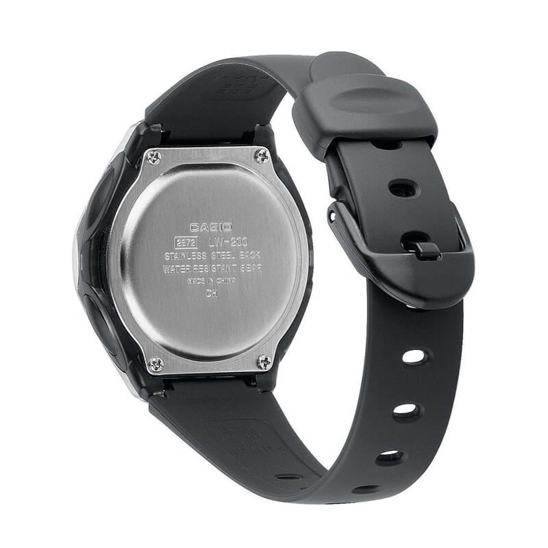 RELOJ CASIO MUJER DIGITAL LW2001AVDF BLACK CLASSIC DIGITAL - 5