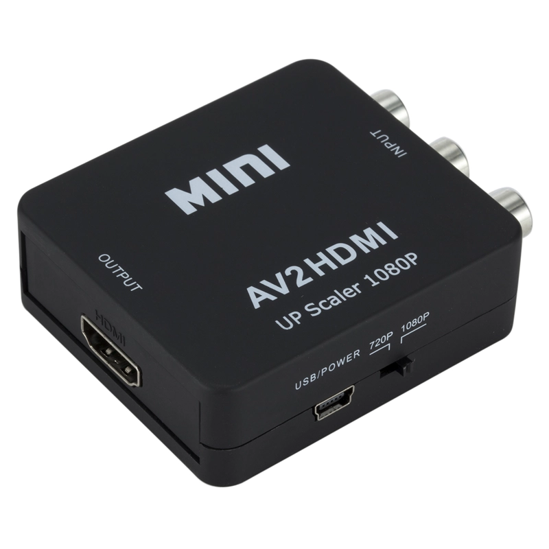 CONVERSOR ALÁMBRICO ULINK ENTRADA RCA A SALIDA HDMI FULL HD 1080P - 8
