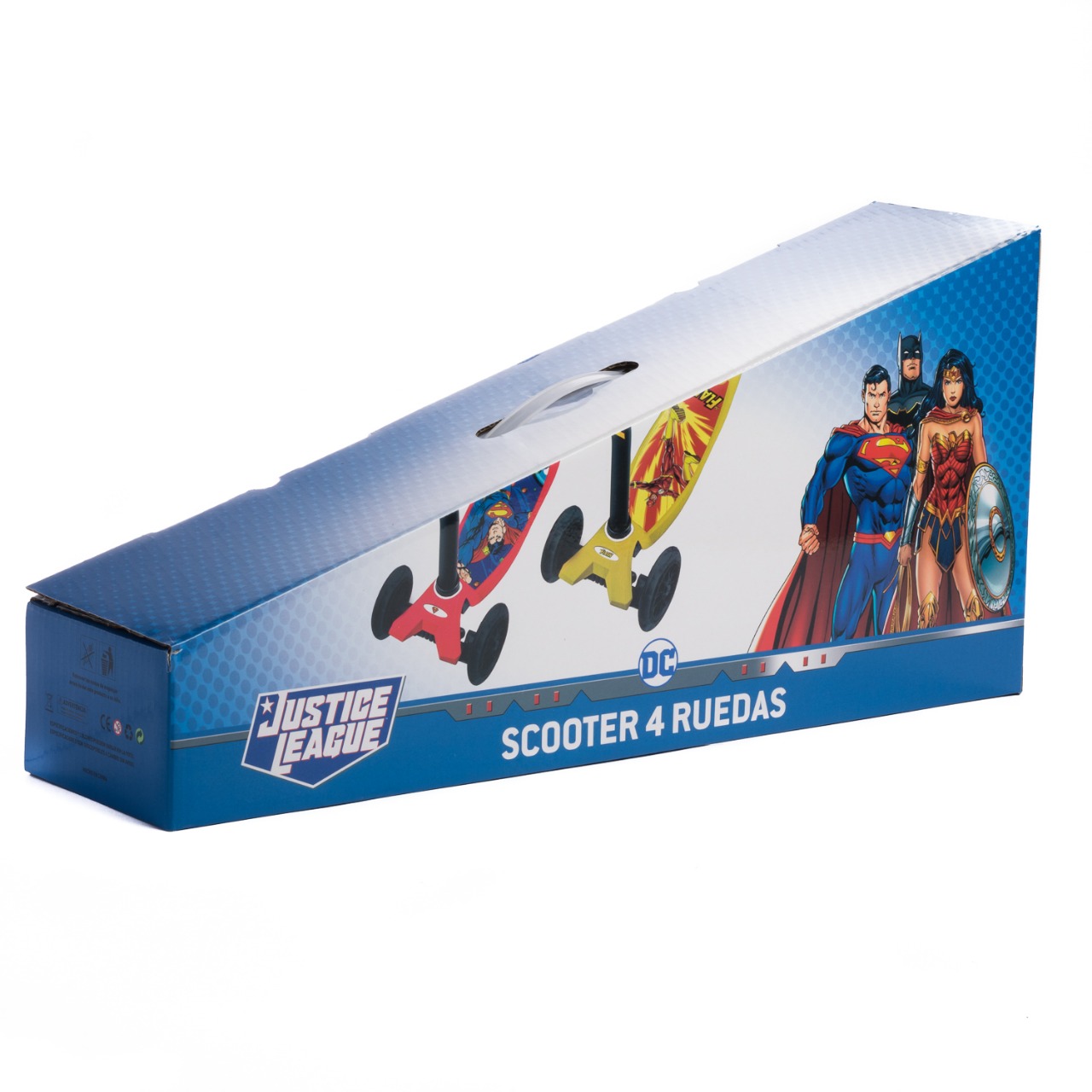 SCOOTER DC COMICS INFANTIL REFORZADO MUJER MARAVILLA 4 RUEDA - 5
