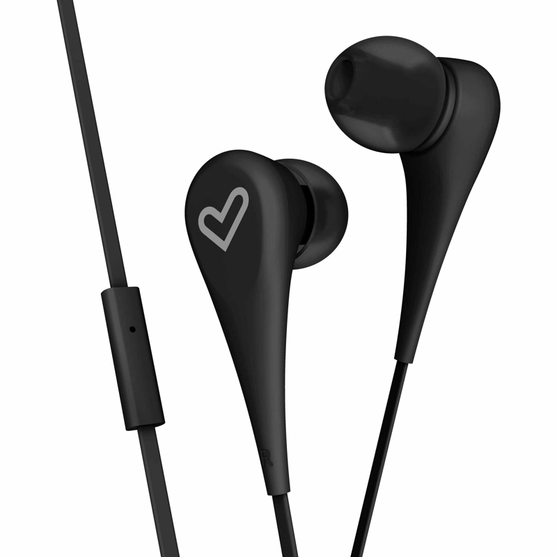 AUDÍFONOS ENERGY SISTEM 445974 EARPHONES STYLE 1+ NEGRO MICRÓFONO - 1
