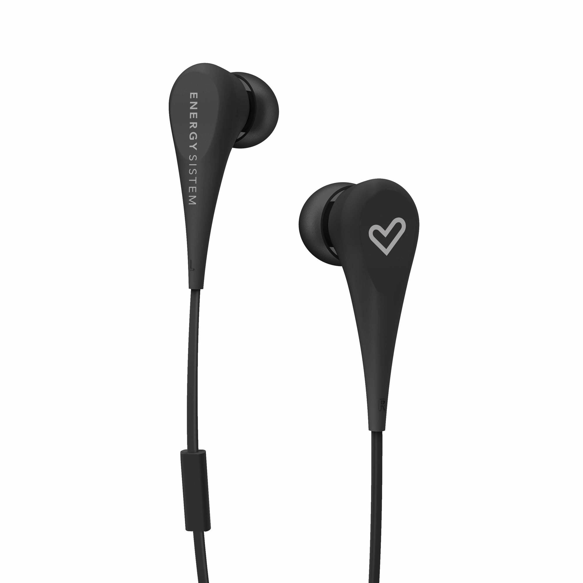 AUDÍFONOS ENERGY SISTEM 445974 EARPHONES STYLE 1+ NEGRO MICRÓFONO - 3