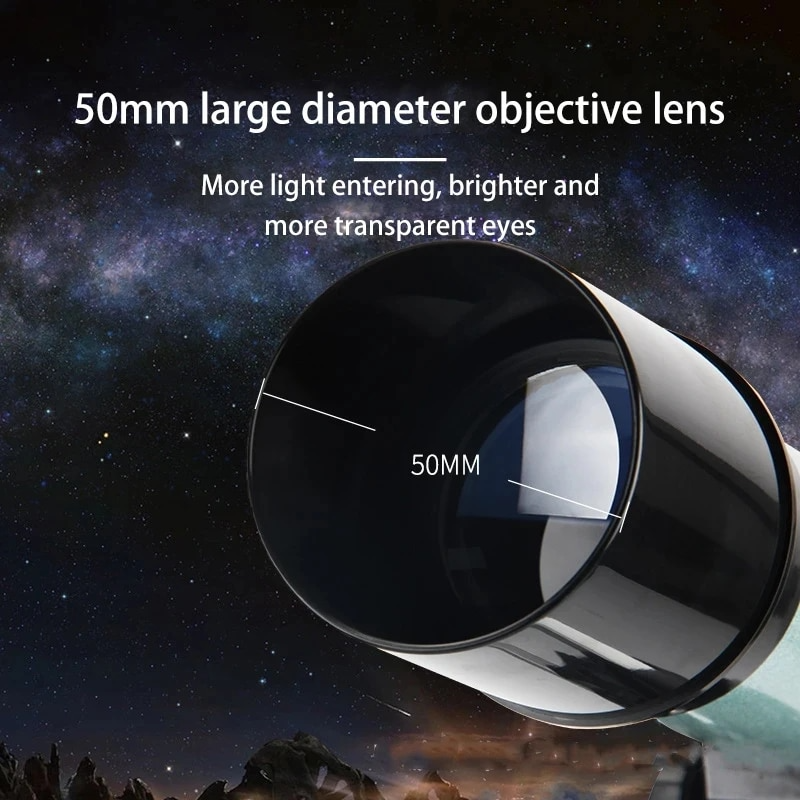TELESCOPIO TECNOLAB ASTRONÓMICO MONOCULAR 90X HD DE ALUMINIO TL-070 - 4