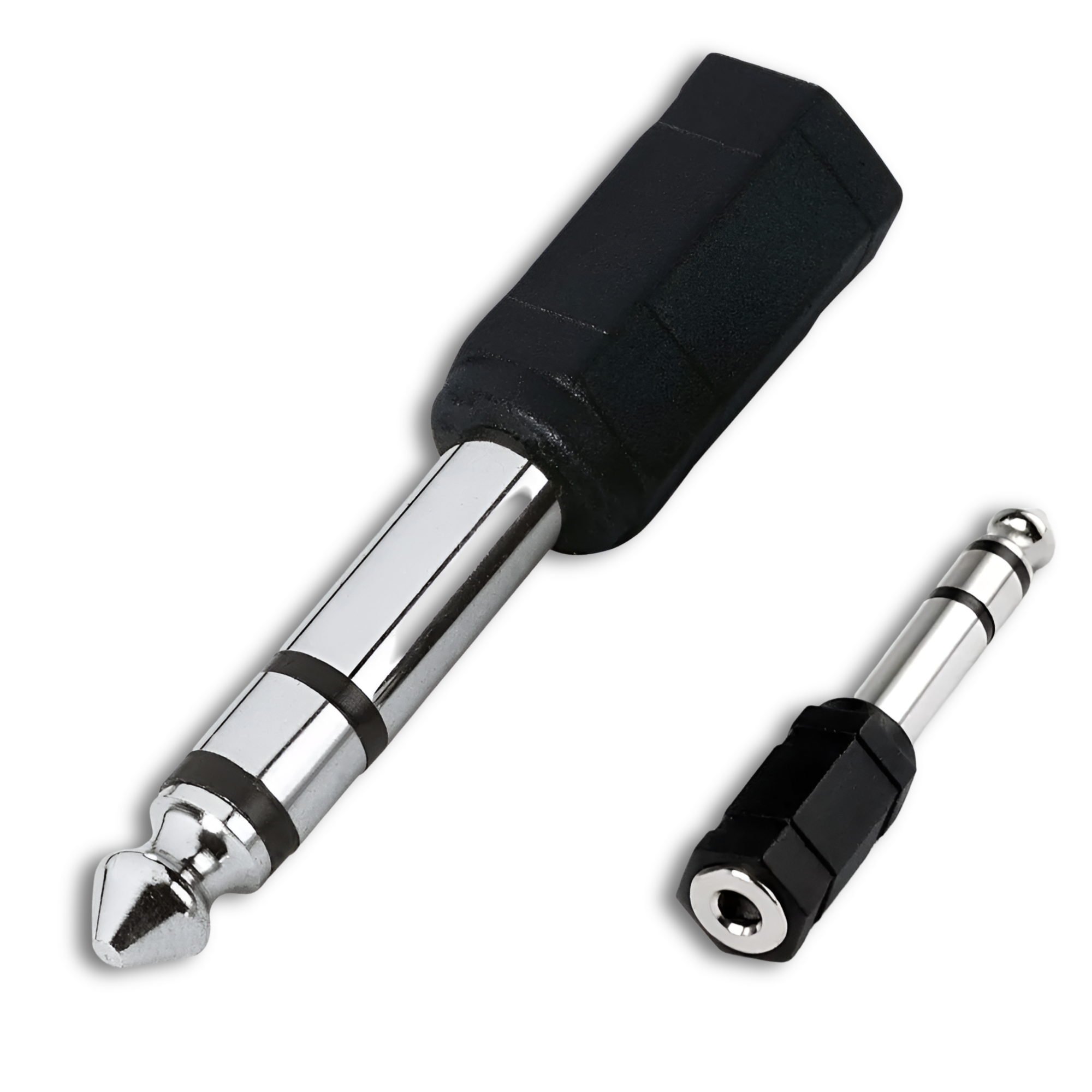 ADAPTADOR ALÁMBRICO DBLUE AUDIO 6.3MM MACHO A 3.5MM HEMBRA HIFI CAV08 - 1