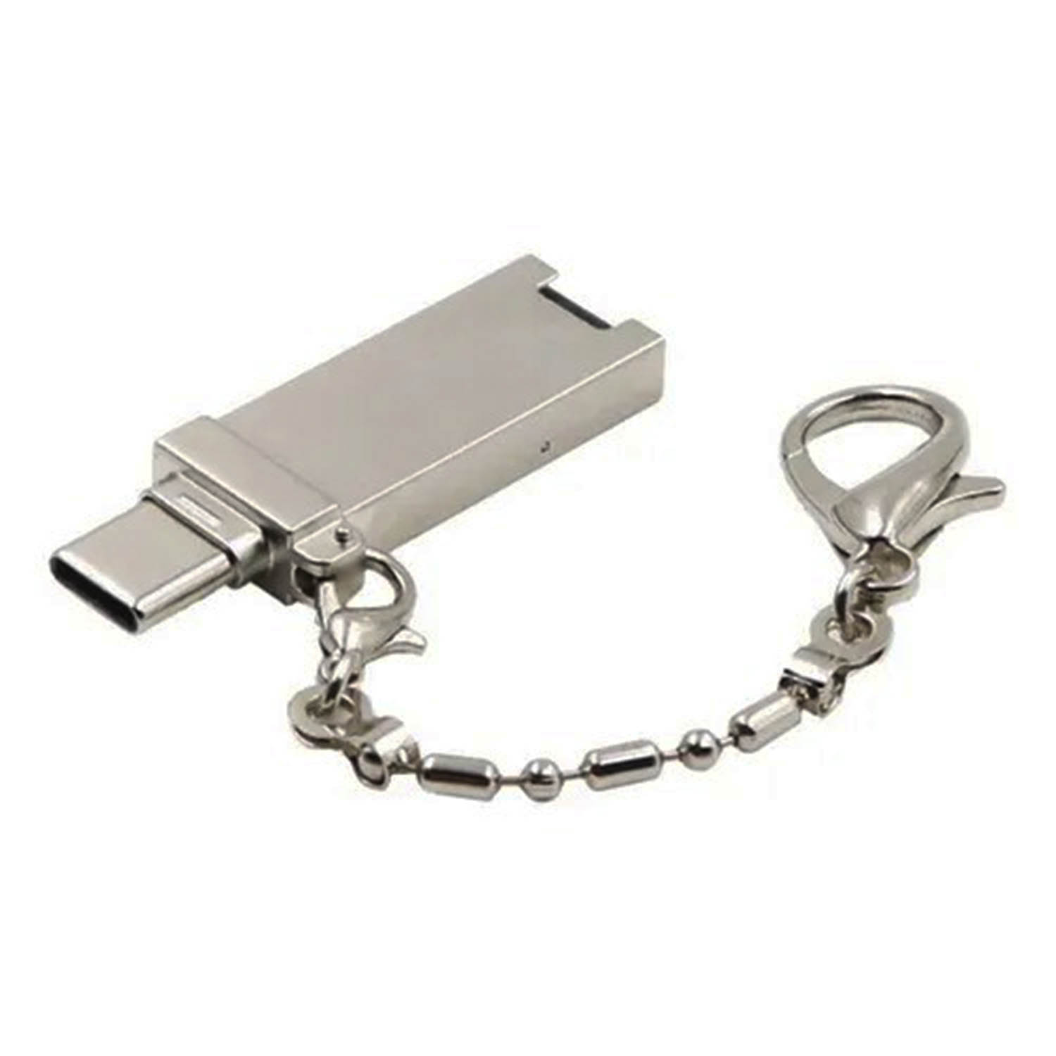 LECTOR DE TARJETAS MICRO SD CON PUERTO C (TYPE-C) OTG - 1