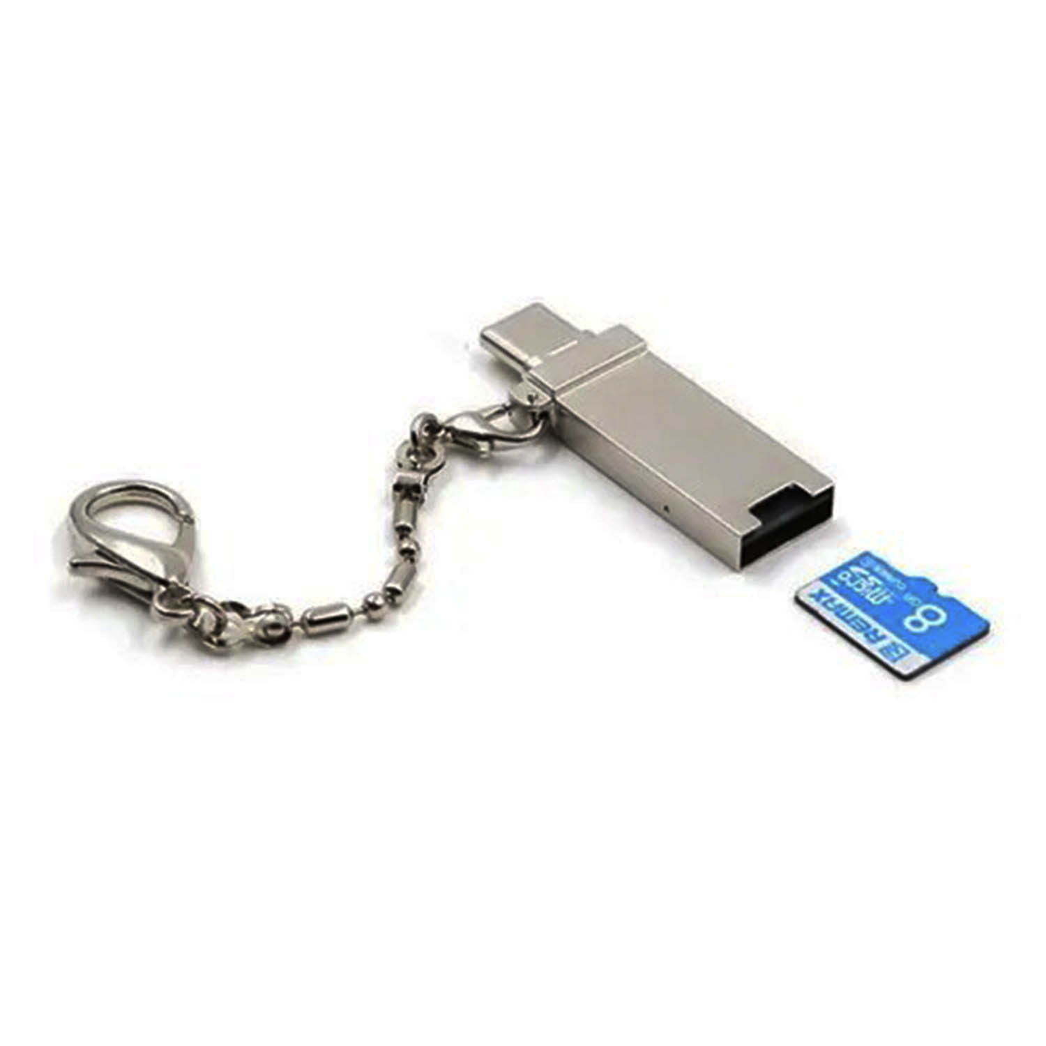 LECTOR DE TARJETAS MICRO SD CON PUERTO C (TYPE-C) OTG - 4