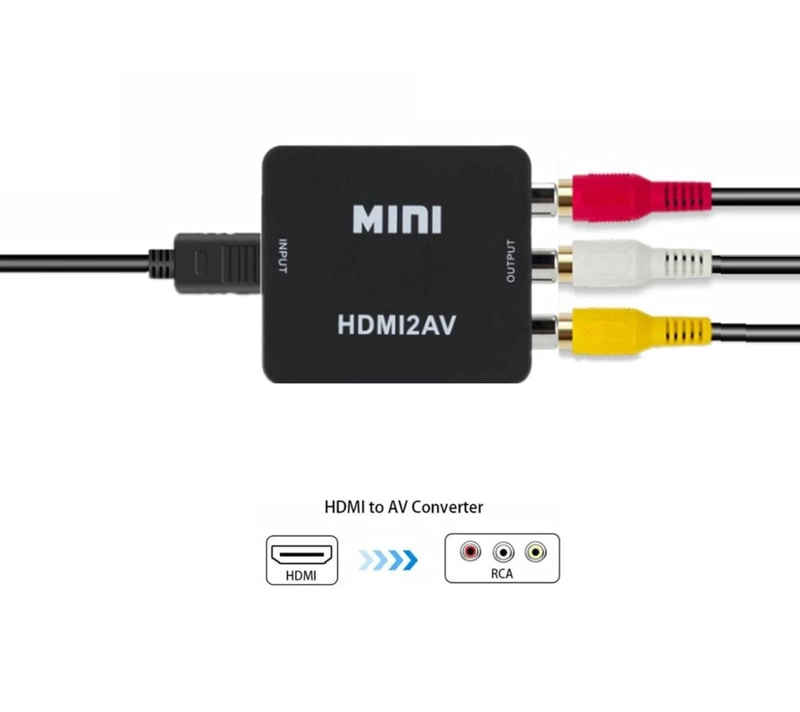 CONVERSOR ULINK DE ENTRADA HDMI A SALIDA RCA FULL HD UL-HRCA - 3