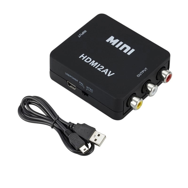 CONVERSOR ULINK DE ENTRADA HDMI A SALIDA RCA FULL HD UL-HRCA - 8