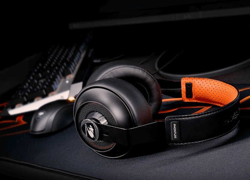 AUDÍFONOS GAMER COUGAR HEADSET PHONTUM S MULTIPLATAFORMA CONECTOR 53MM - 9