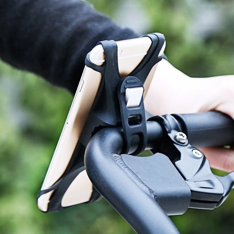 SOPORTE DE CELULAR BASEUS PARA BICICLETA Y MOTOS SUMIR-BY01 - 6