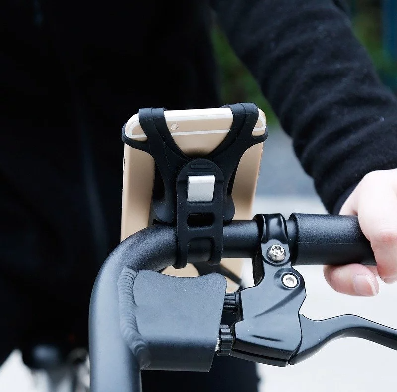 SOPORTE DE CELULAR BASEUS PARA BICICLETA Y MOTOS SUMIR-BY01 - 7