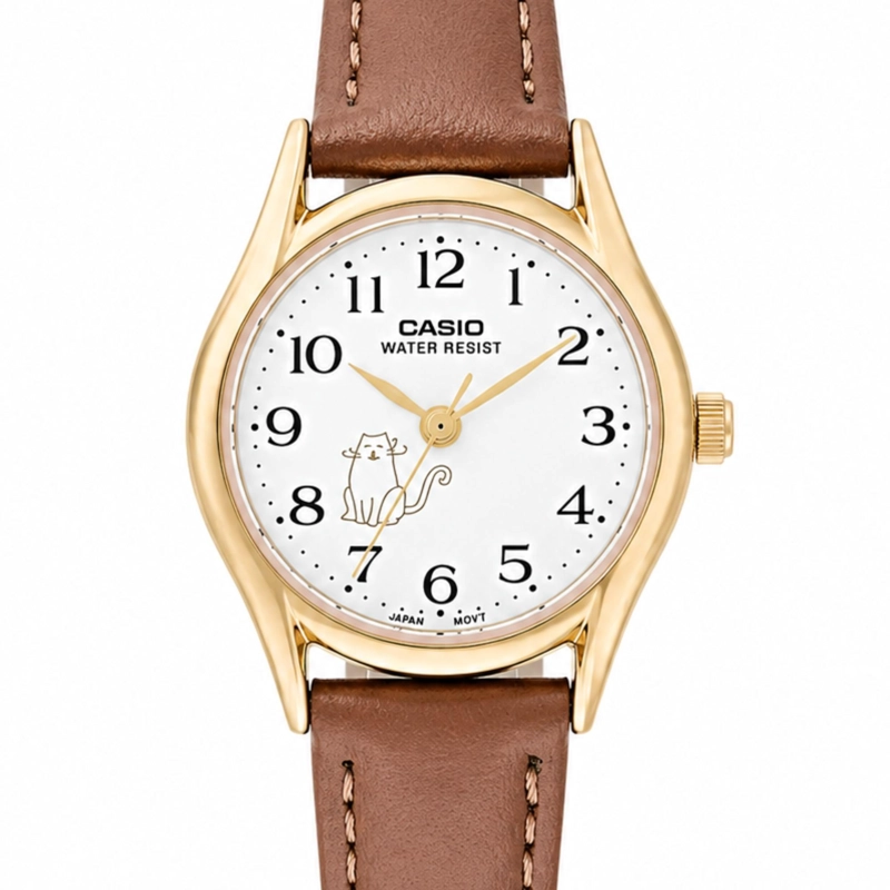 RELOJ CASIO MUJER CUARZO CUERO LTP1094Q7B8RDF CLASSIC LINE - 1