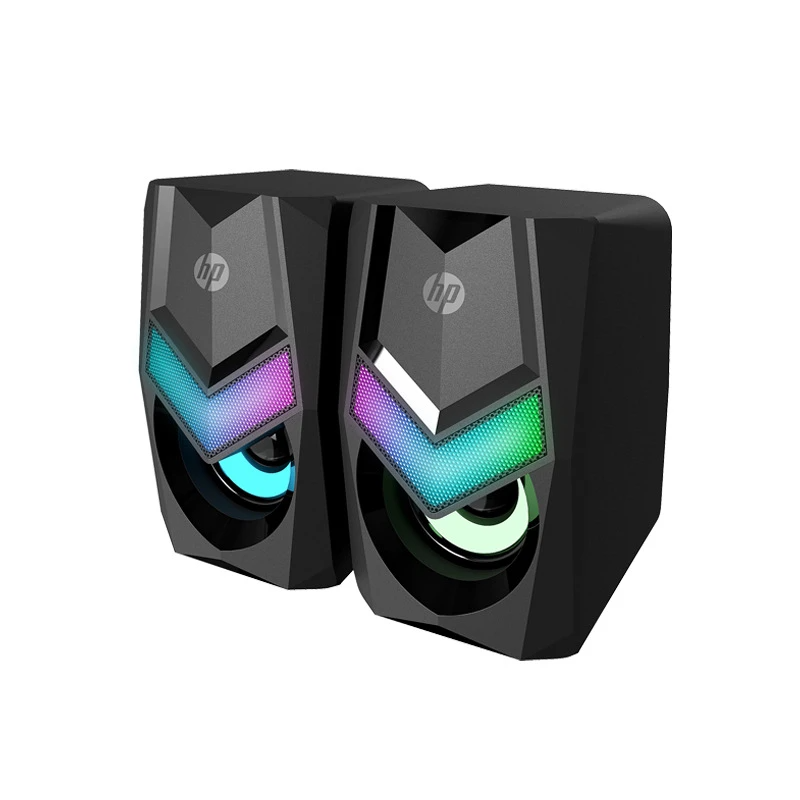 PARLANTE USB HP MULTIMEDIA CON ILUMINACION RGB DHE-6000 - 3