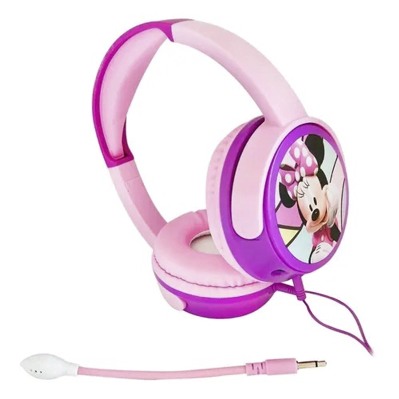 AUDÍFONOS DISNEY LFH13010-NOC MINNIE KIDS INFANTIL MICRÓFONO DESMONTABLE - 4