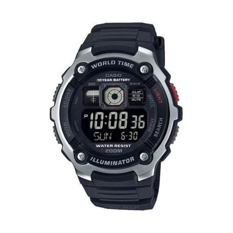 RELOJ CASIO HOMBRE AUTOMATICO BLACK AE2000W1BVDF - 5