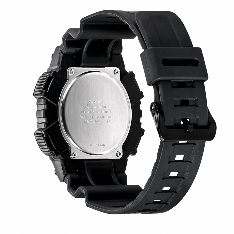 RELOJ CASIO HOMBRE CUARZO MRW200H1B2VDF CLASIC ANALOG BLACK - 3
