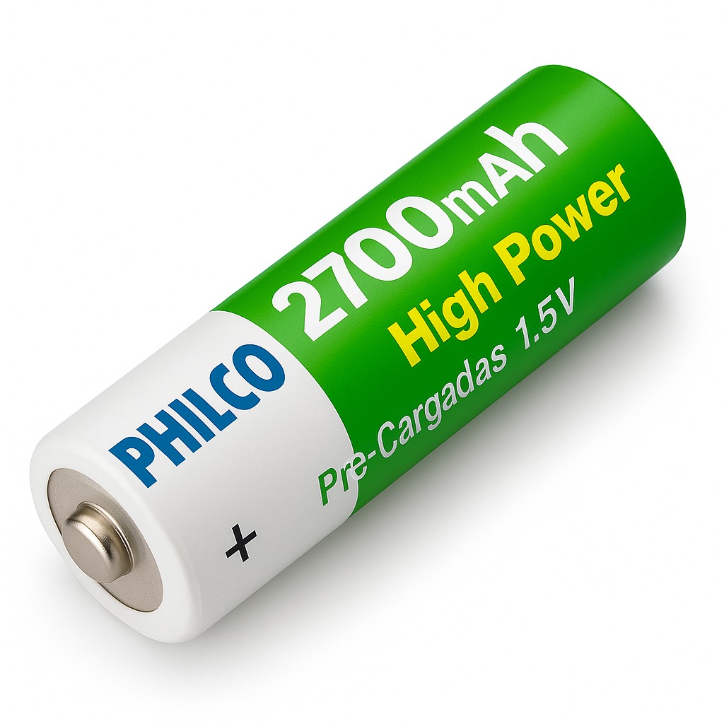 PILA 42ULX-5H270 RECARGABLE AA PRECARGADA 2700 MAH ALTA CAPACIDAD - 1