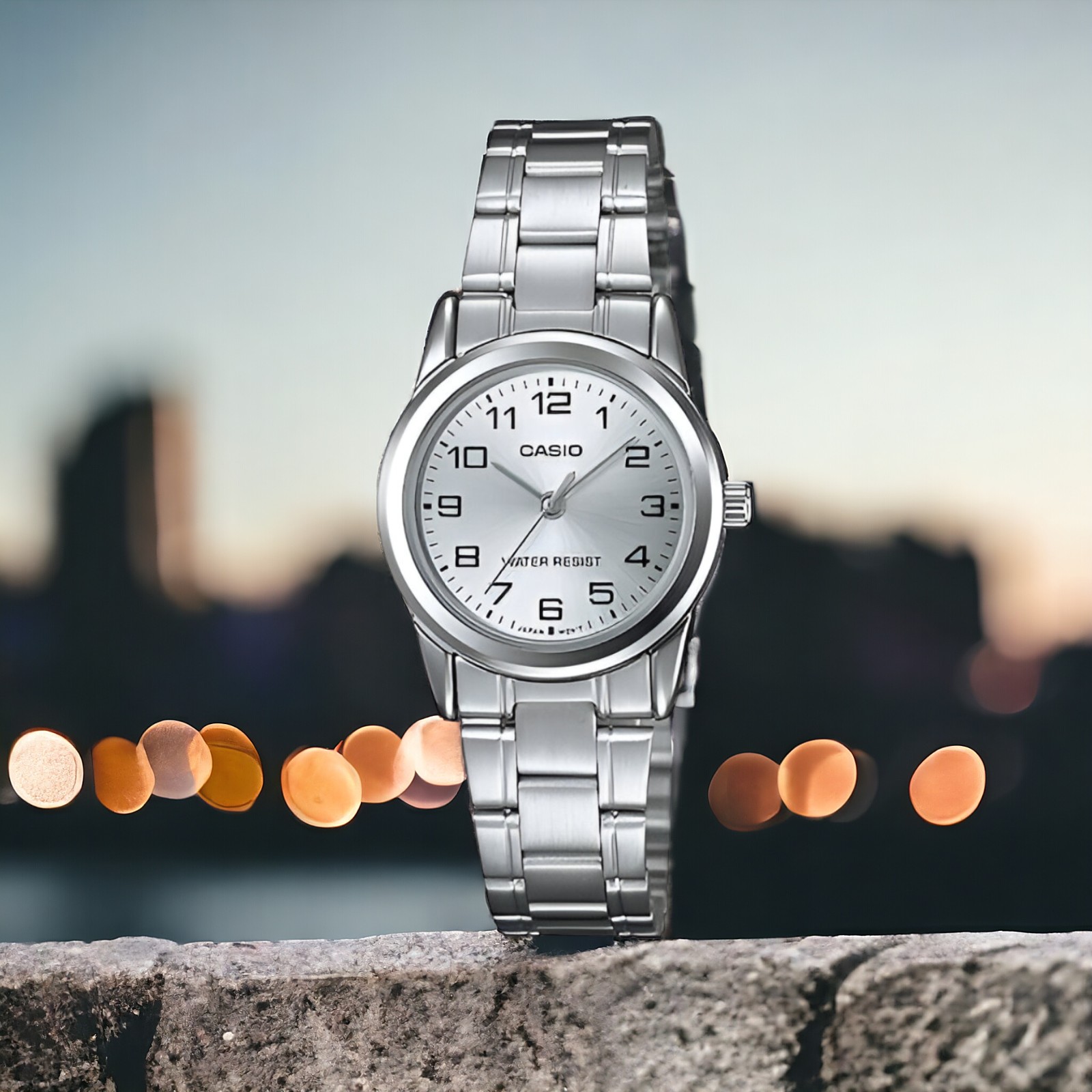 RELOJ CASIO MUJER CUARZO SILVER EDITION LTPV001D7BUDF - 4