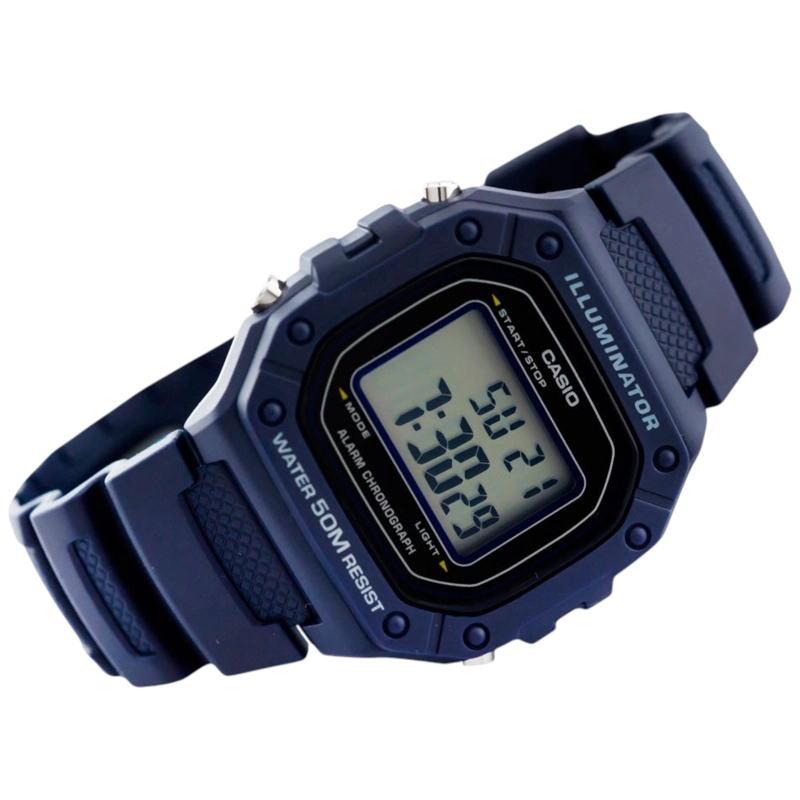 RELOJ CASIO HOMBRE W-218H-2AVDF - 4