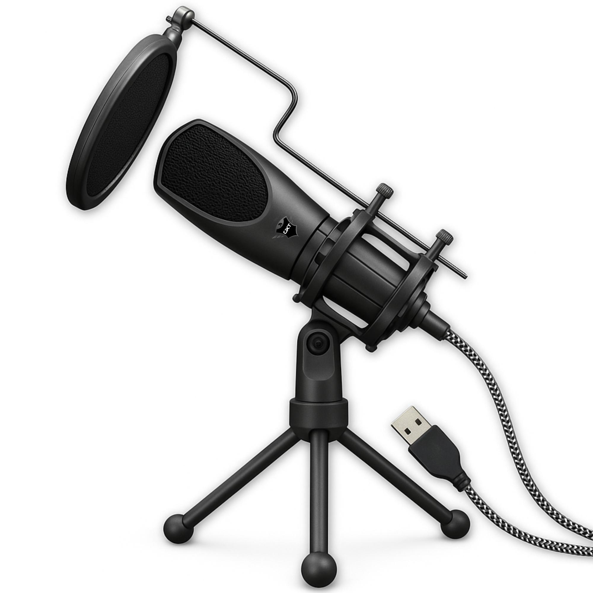 MICROFONO USB DE CONDENSADOR PROFESIONAL TRUST GXT 232 MANTIS - 1