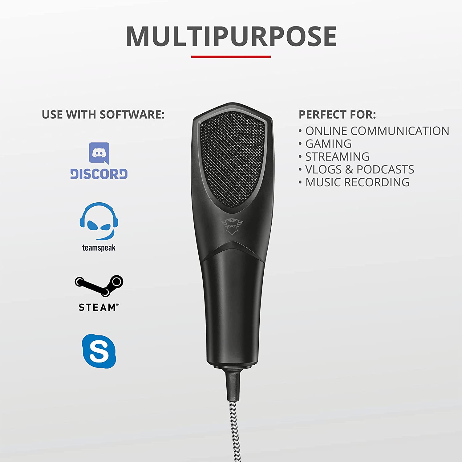 MICROFONO USB DE CONDENSADOR PROFESIONAL TRUST GXT 232 MANTIS - 7