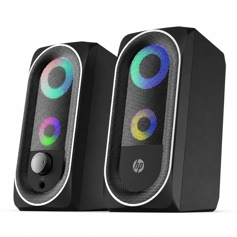 PARLANTE HP DHE-6001 USB 6W ESTÉREO CON ILUMINACIÓN RGB - 3