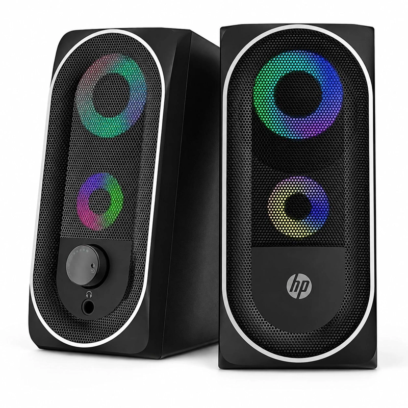 PARLANTE HP DHE-6001 USB 6W ESTÉREO CON ILUMINACIÓN RGB - 4